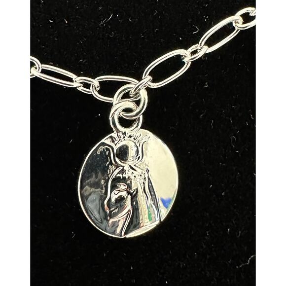 Sterling Forever Charm Necklace - NWT- Unique Find - Picture 3 of 8